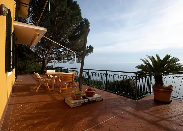 080 - La Storica Il Vigneto 45b, Terrazza Sul Mare - Parcheggio Privato Gratis * Moneglia