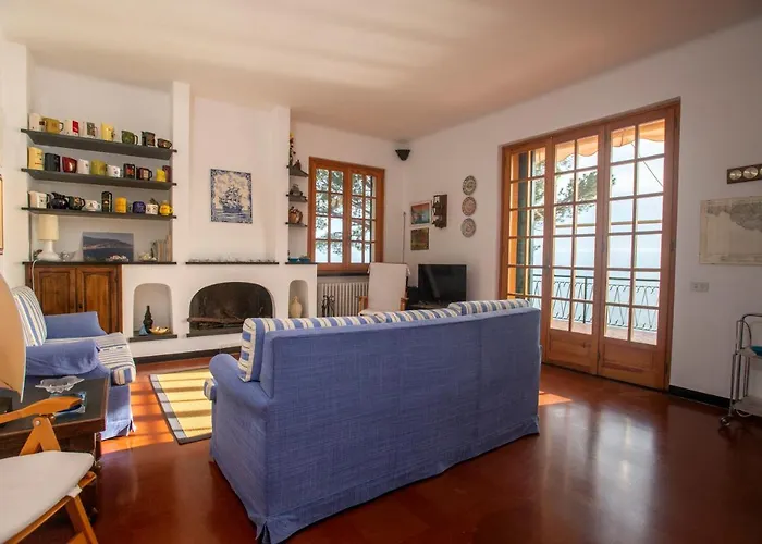 080 - La Storica Il Vigneto 45b, Terrazza Sul Mare - Parcheggio Privato Gratis Moneglia