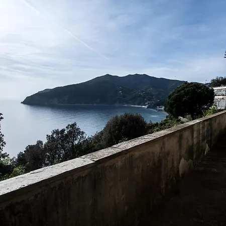 080 - La Storica Il Vigneto 45b, Terrazza Sul Mare - Parcheggio Privato Gratis Moneglia