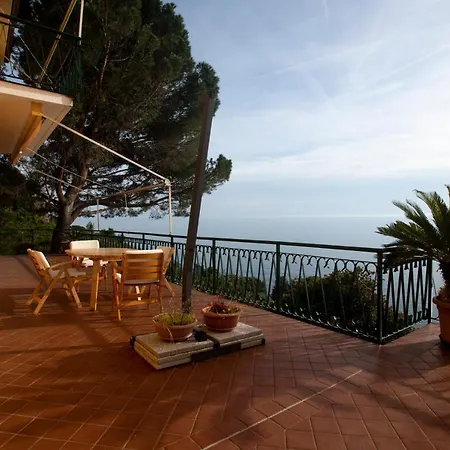 080 - La Storica Il Vigneto 45b, Terrazza Sul Mare - Parcheggio Privato Gratis * 莫内利亚