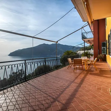 080 - La Storica Il Vigneto 45b, Terrazza Sul Mare - Parcheggio Privato Gratis * Moneglia