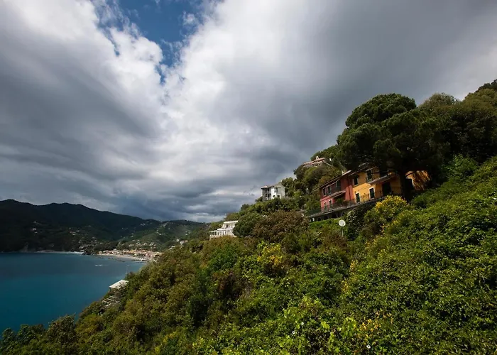 080 - La Storica Il Vigneto 45b, Terrazza Sul Mare - Parcheggio Privato Gratis Moneglia